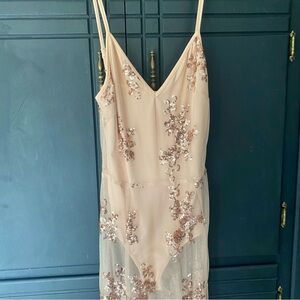 Stunning sequin embellished gown